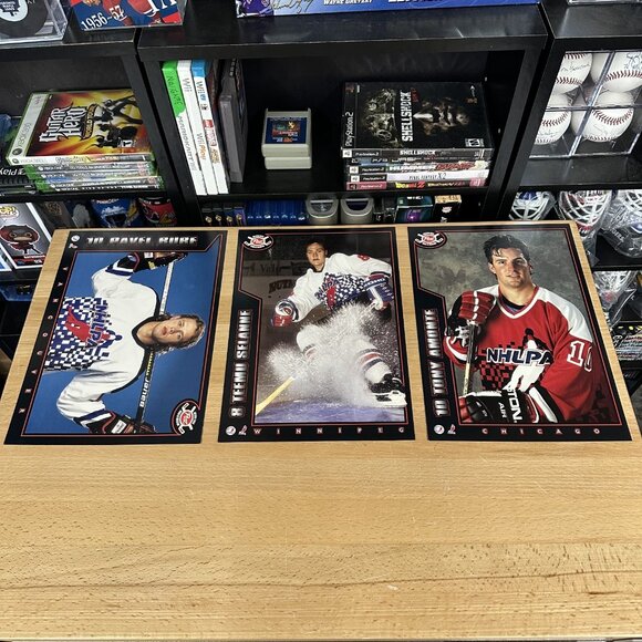 1994-95 Post Cereal NHL/NHLPA Collector Series Complete Set Oversize Cards - Picture 3 of 11